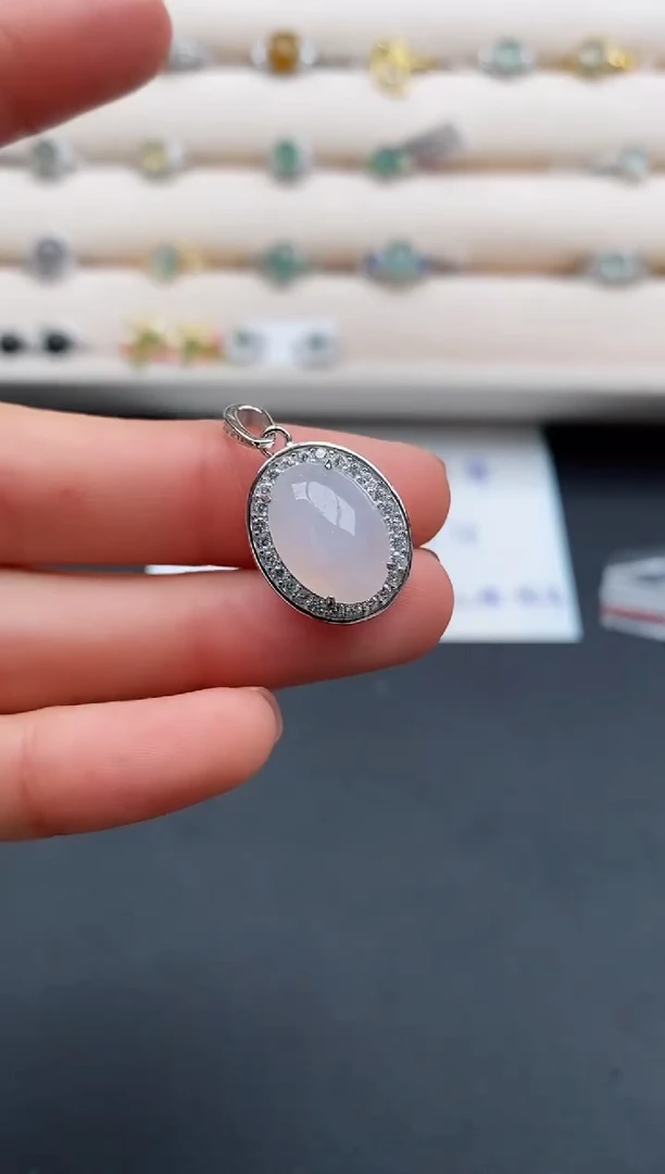 银S925镶嵌戒指翡翠11111111+10