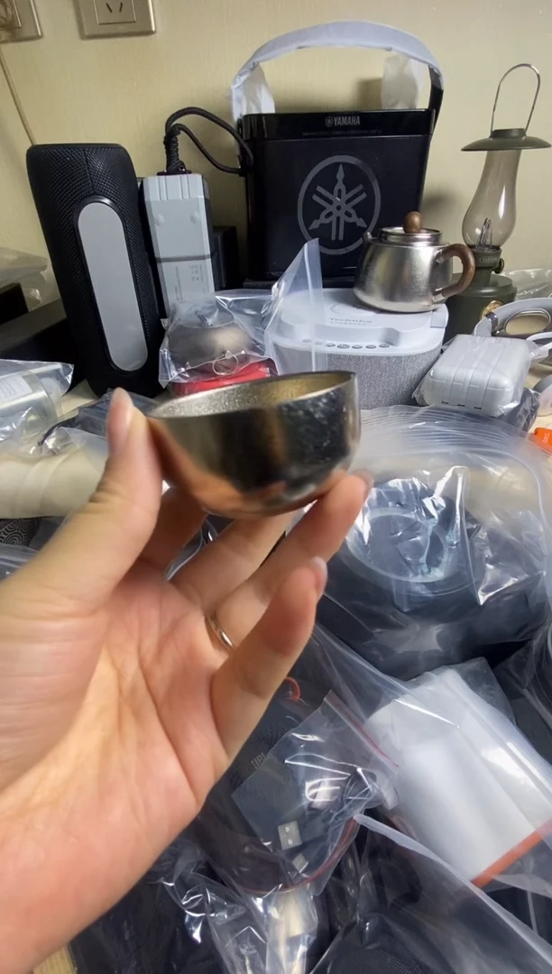 纯钛小茶碗一对（2个）