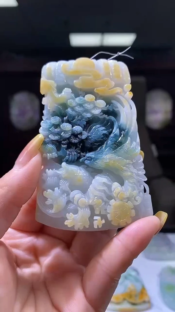 未镶嵌定制翡翠05/1224/W/大展宏图