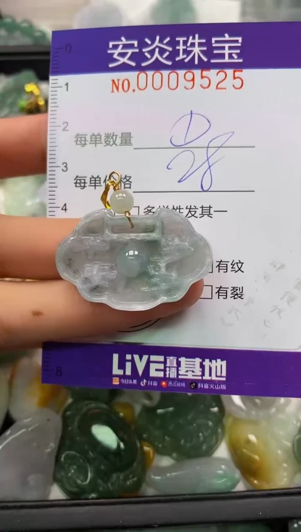 颈饰未镶嵌翡翠闪购0009525