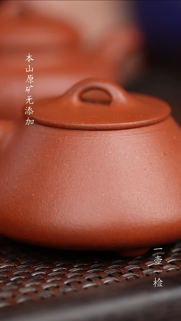 甲*虫宜兴原矿生砂朱泥石瓢