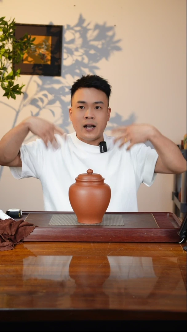 宜兴原矿紫砂茶叶罐