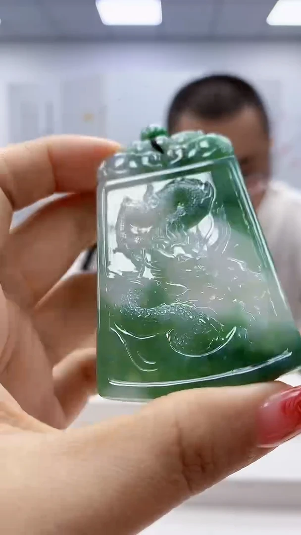 未镶嵌定制翡翠5167ty-毛货挂件50