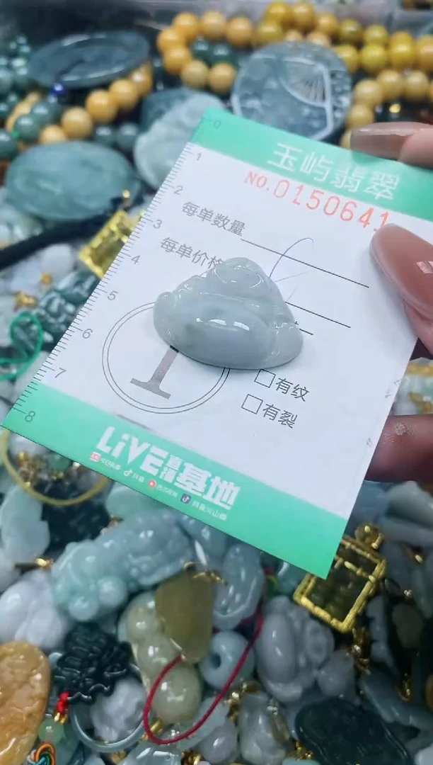 翡翠未镶嵌颈饰闪购0150641