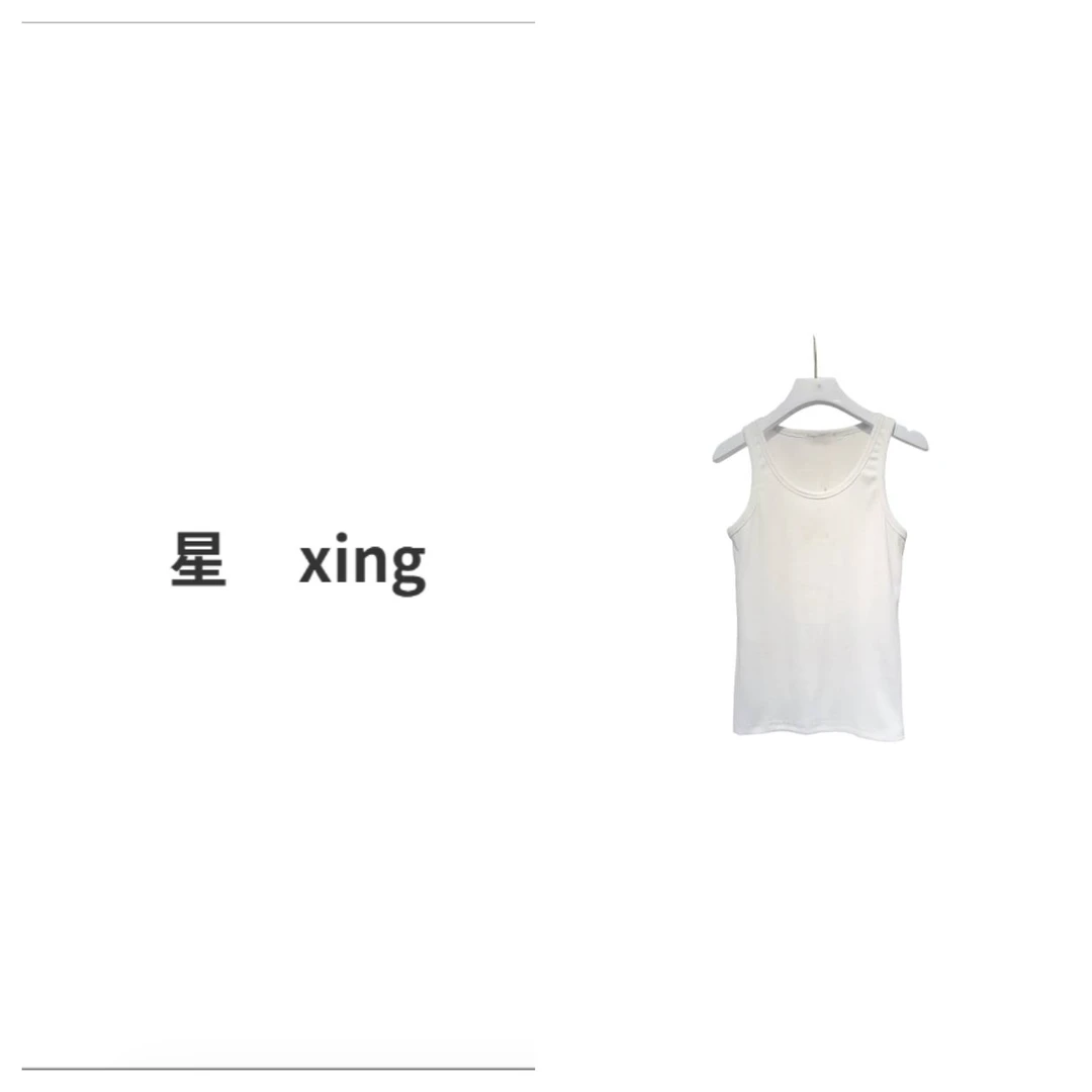 M夏装新款无袖针织坑竖纹背心上衣54175