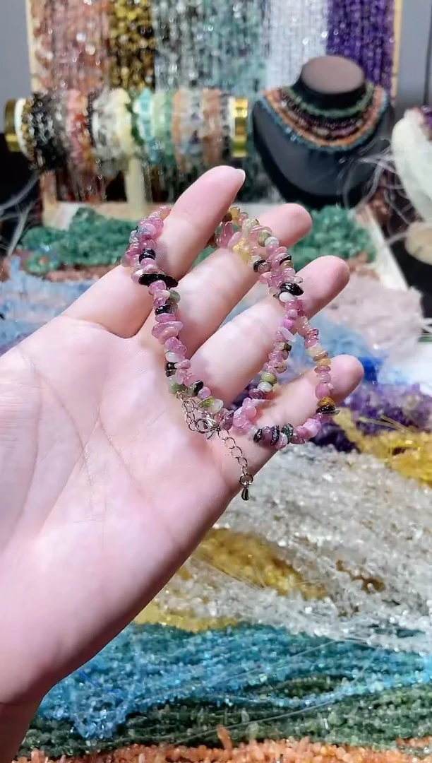 未镶嵌珠宝半成品水晶bixi项链