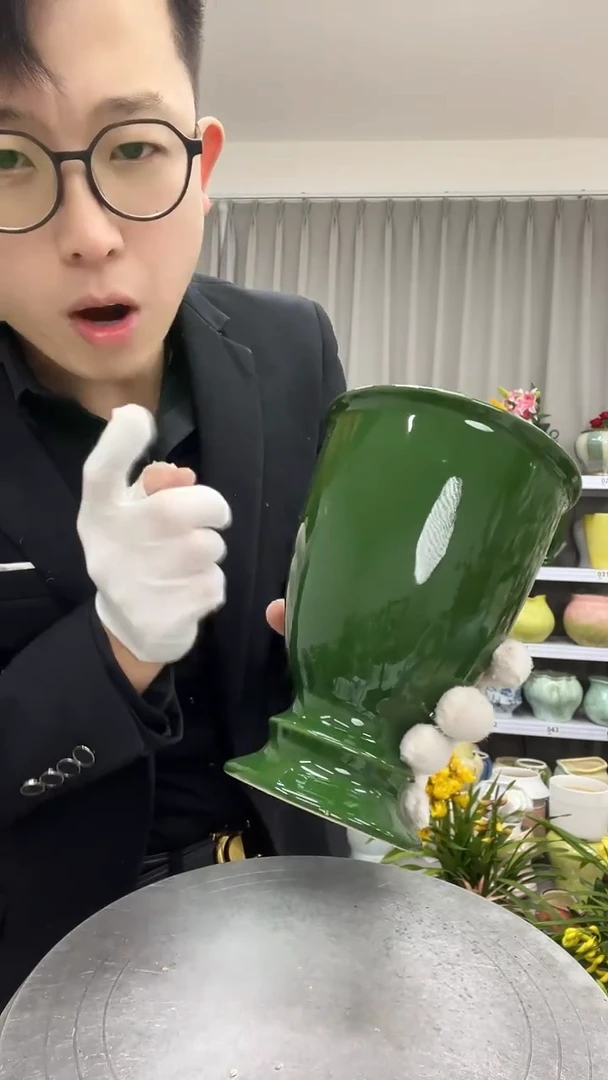 9.4陶瓷花盆直播链接高.     17 口11