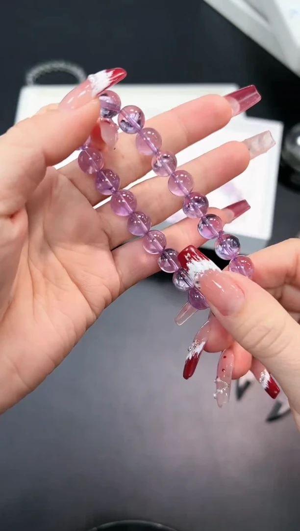 【闪购商品】水晶手串未镶嵌77l多样性发其一/1条默认微瑕