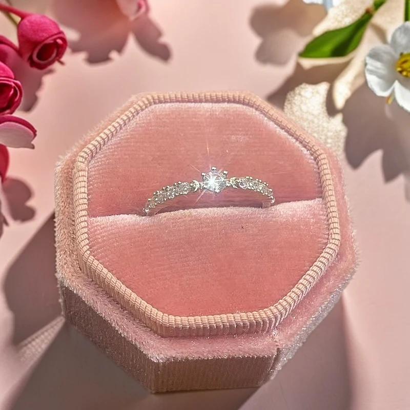 925银莫桑石戒指 双月排戒戒指.xx189