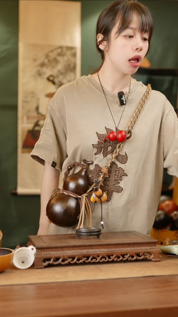 169号精品天然大漆酒葫芦一物一拍~