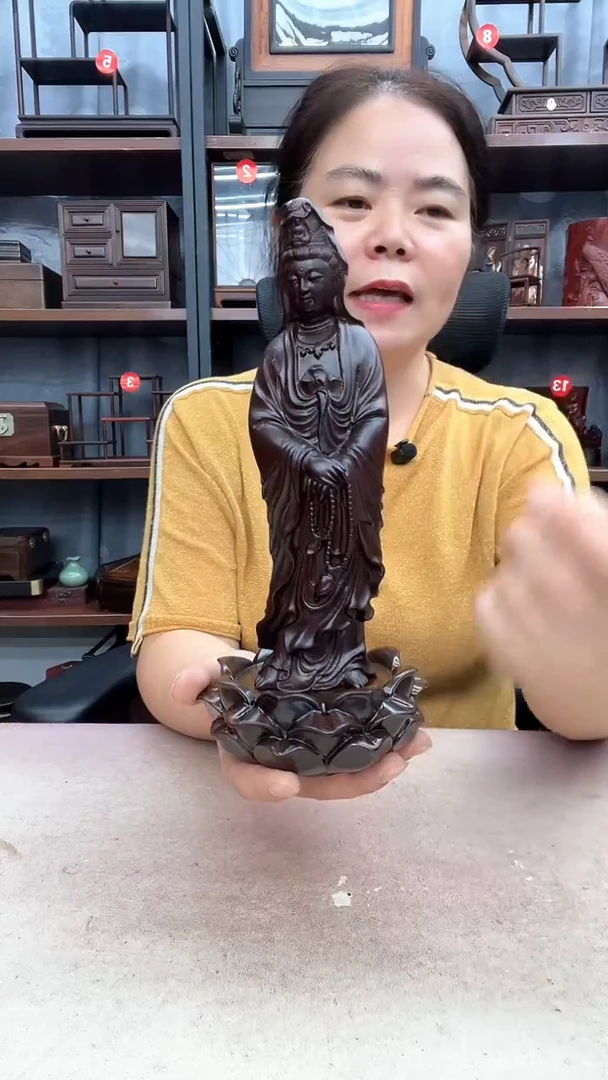鸡翅木类端景台小李子红木工艺品