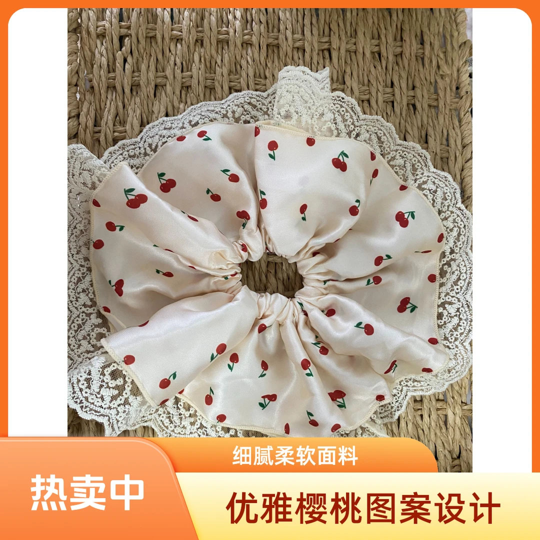 大肠发圈高级感2025新款头花女可洗软面加厚优雅清新