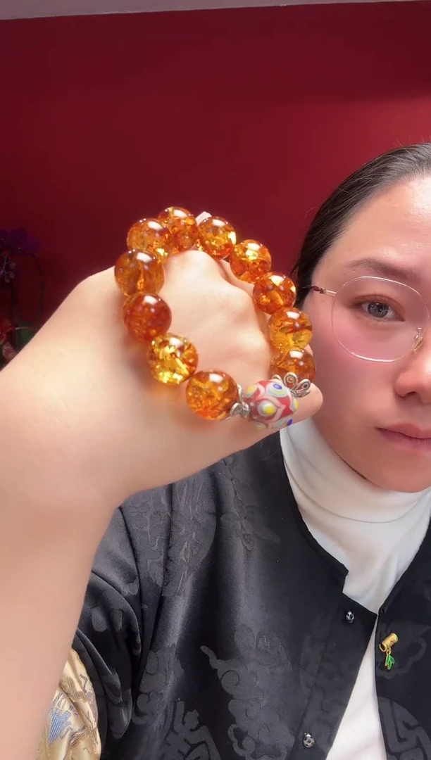 【闪购商品】琥珀珠宝奇石未镶嵌16mm