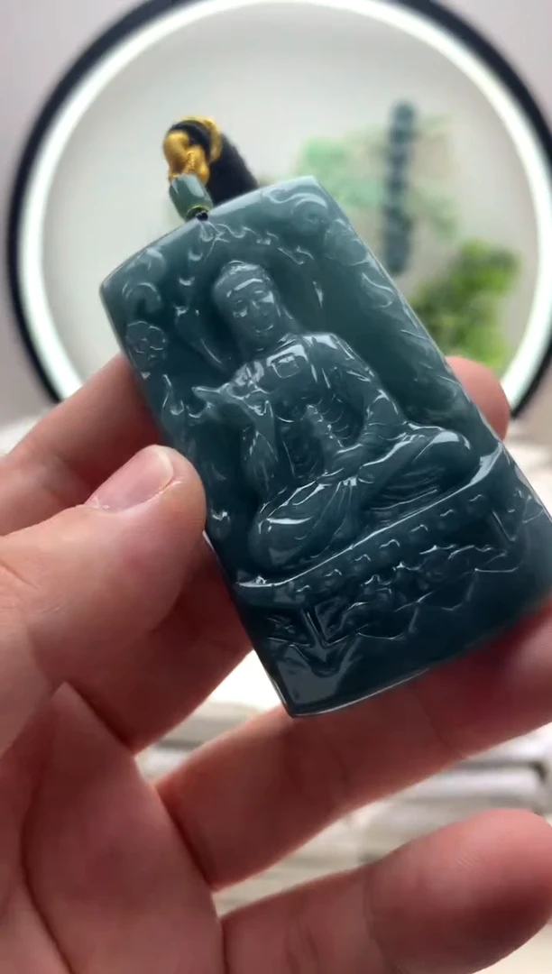 颈饰未镶嵌翡翠阿弥陀佛