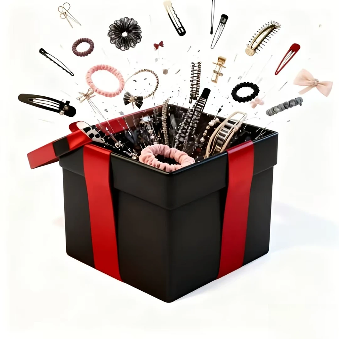 惊喜盒子5 以直播展示产品实物为准 甄选级发圈发卡 11月22日晚上