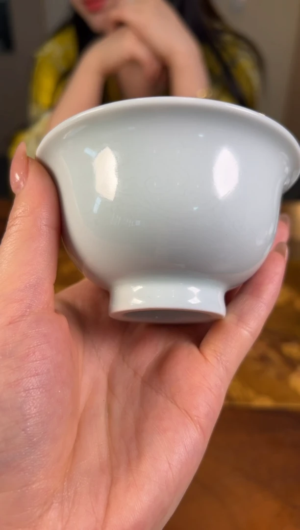 瓷片 五里雾 暗刻纹