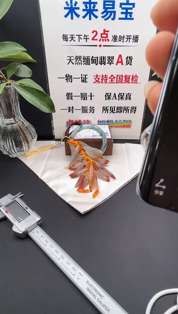 未镶嵌手镯翡翠车挂