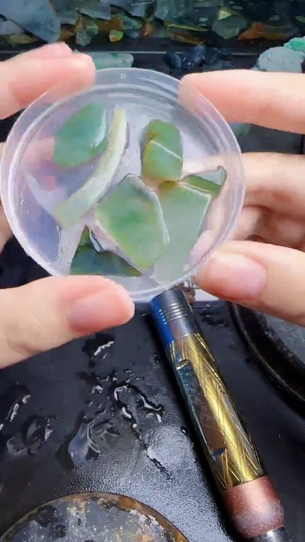 未镶嵌挂件翡翠紫*香天然翡翠005