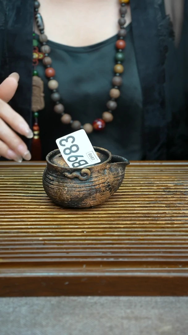 万古烧粗陶手工茶具