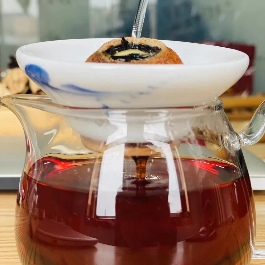 Q【老树宫廷小青柑】十六年老树熟普新会二红柑 高端品级500g+礼袋！