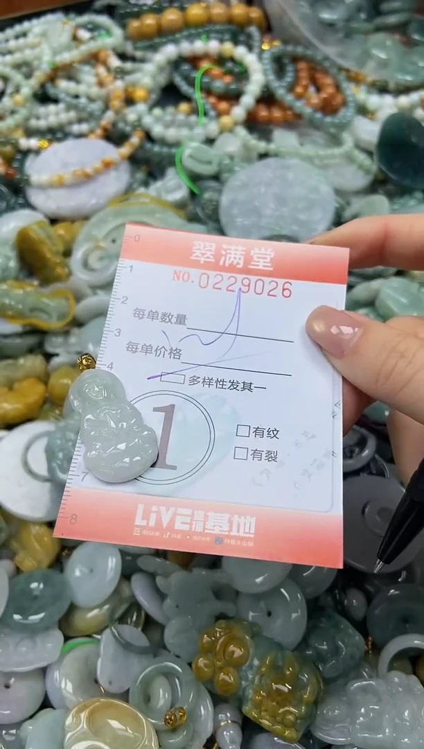 颈饰未镶嵌翡翠闪购0229026多样性发其一