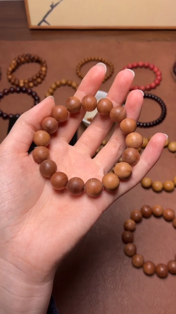 檀香木手串/手链1.2微瑕老山檀香正区