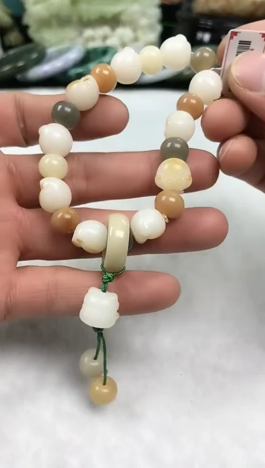【闪购商品】白玉菩提手串猫爪