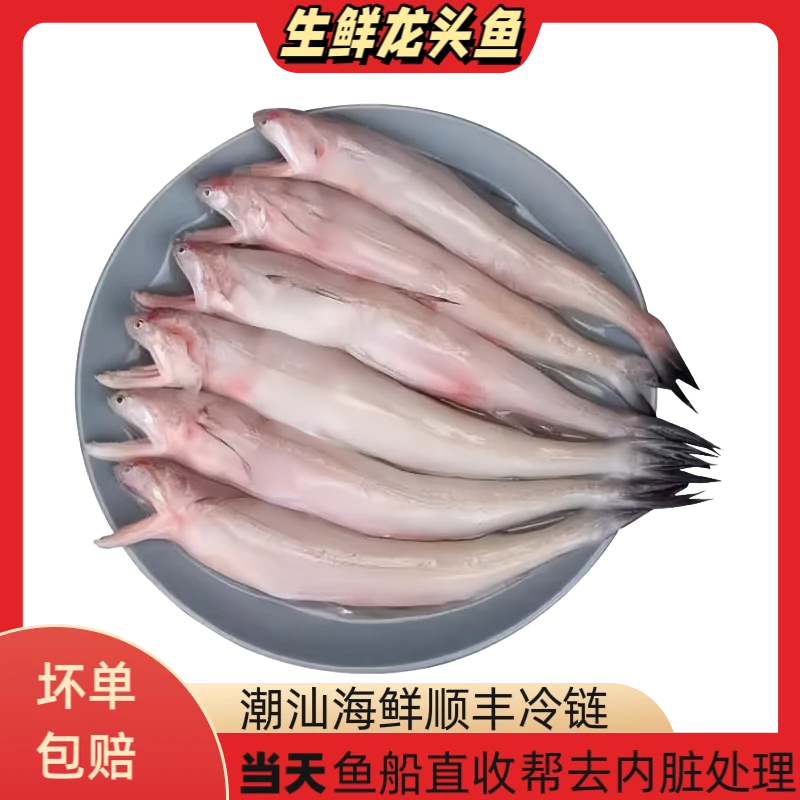 鲜活豆腐鱼新鲜冷冻龙头鱼丝丁鱼棉花鱼特级海捕生肖海鲜水产