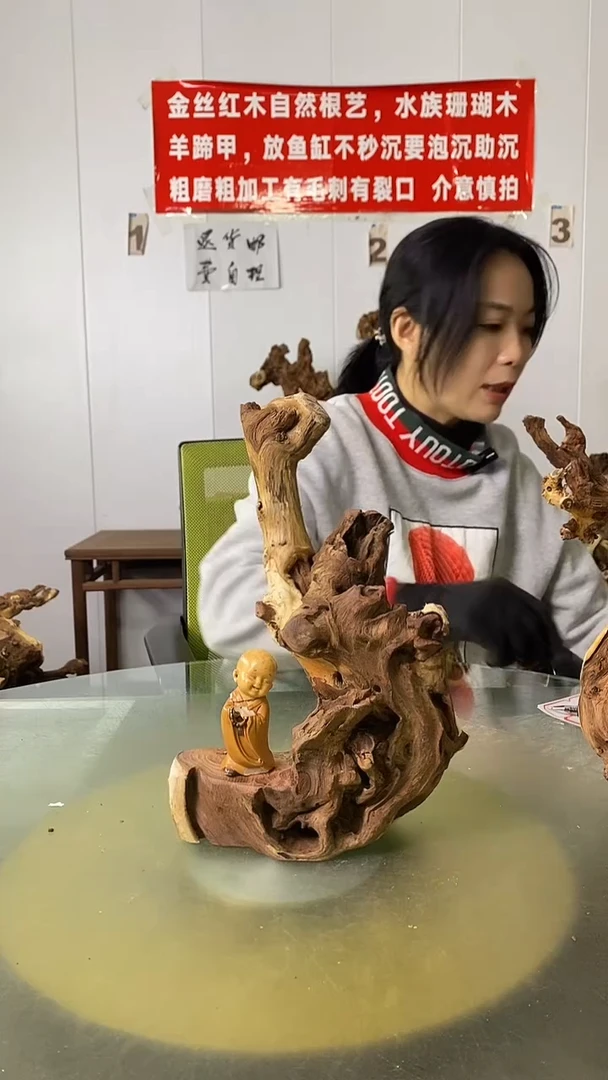 木布**心金丝红木  羊蹄甲