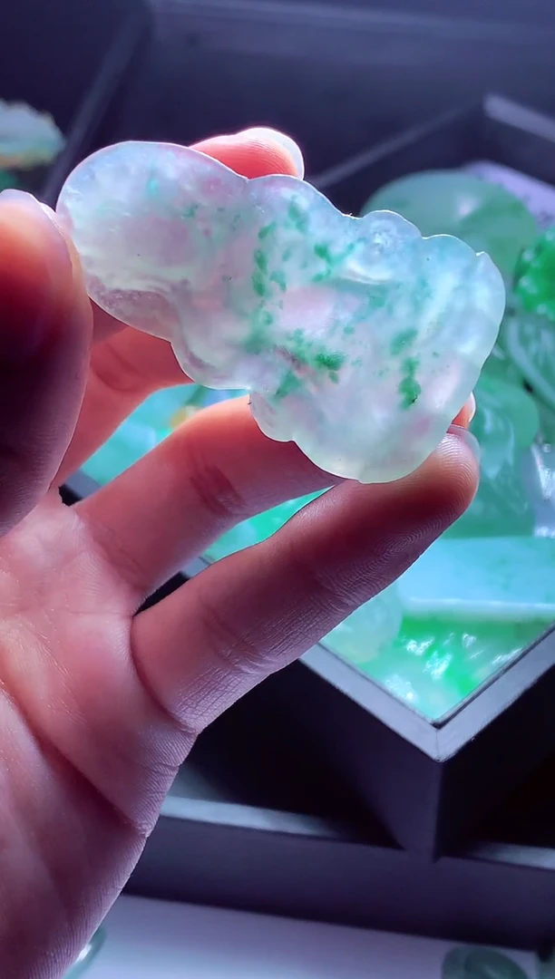 未镶嵌定制翡翠婉*#毛货翡翠定制