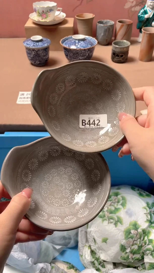 瓷片瓷器瓷器B442