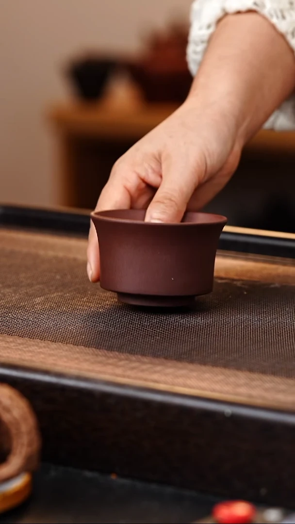 茶杯紫砂原矿紫砂杯