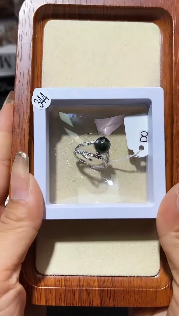 【闪购商品】水晶戒指银S925镶嵌定制