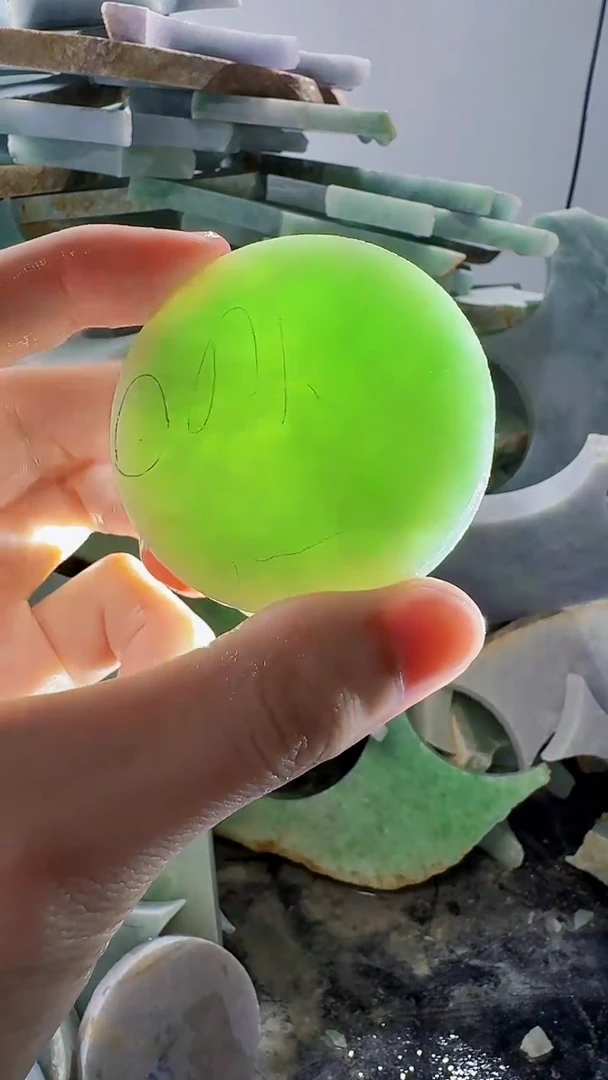 裸石翡翠缅甸翡翠A货文3998