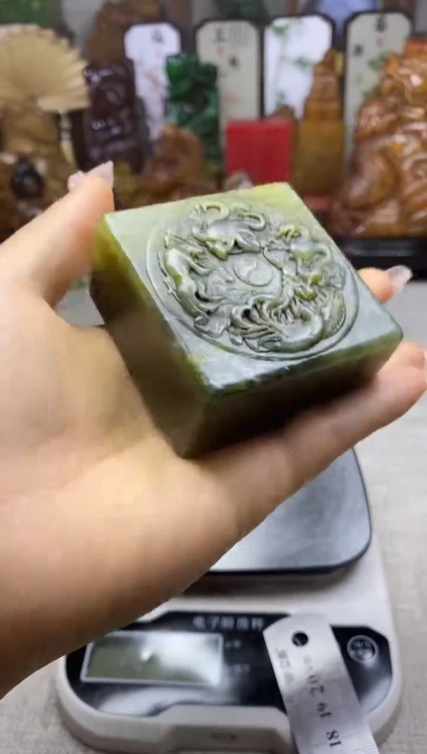 寿山石印石纯天然石料