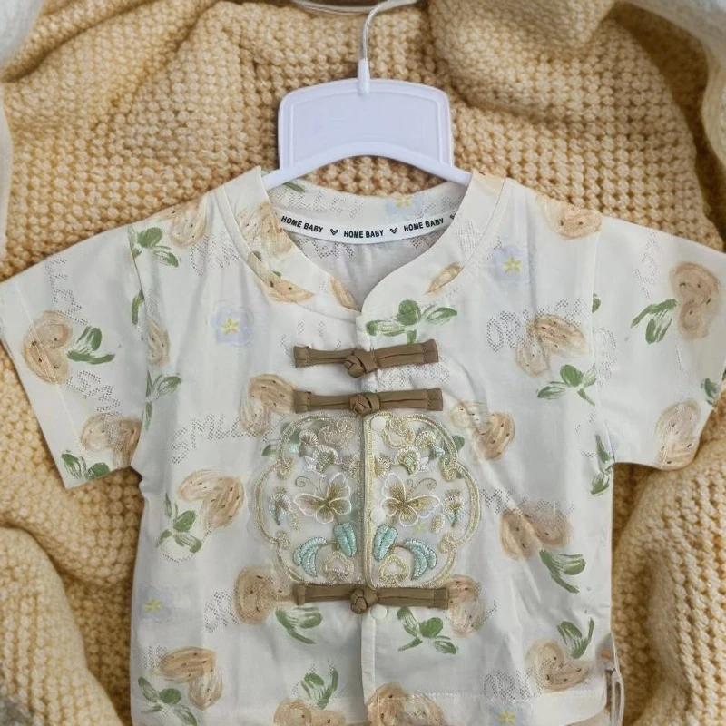 宝宝水蜜桃国风单上衣儿童