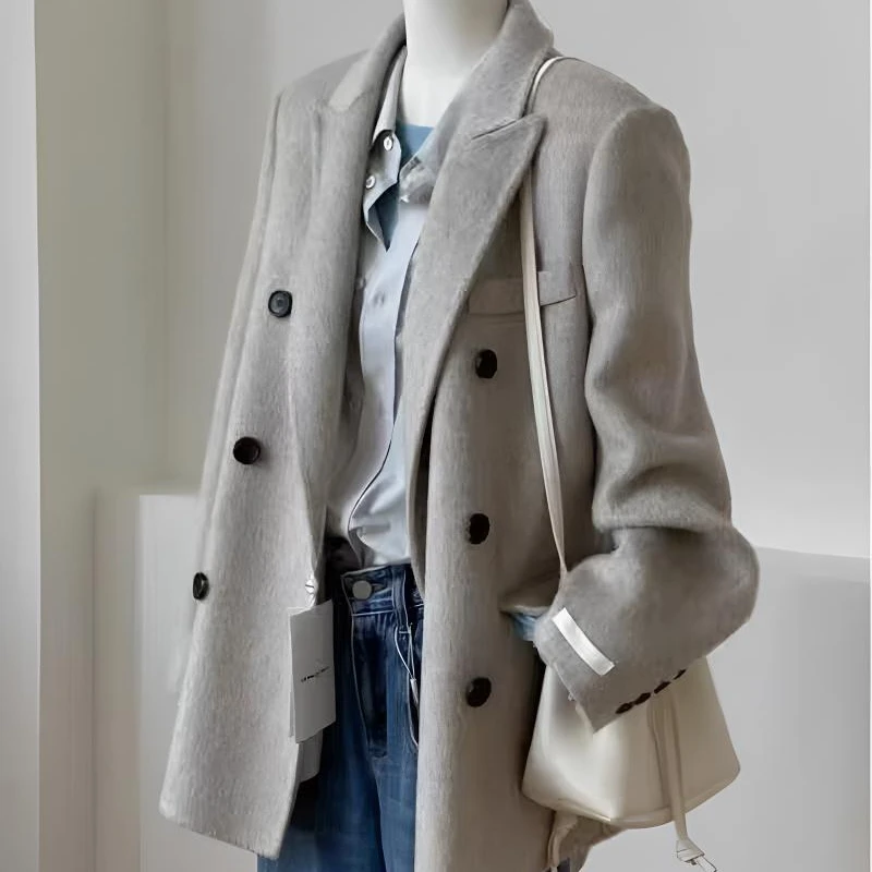 毛呢西装定制款（直播间扣号链接）非图片款实物以直播间所展示为准