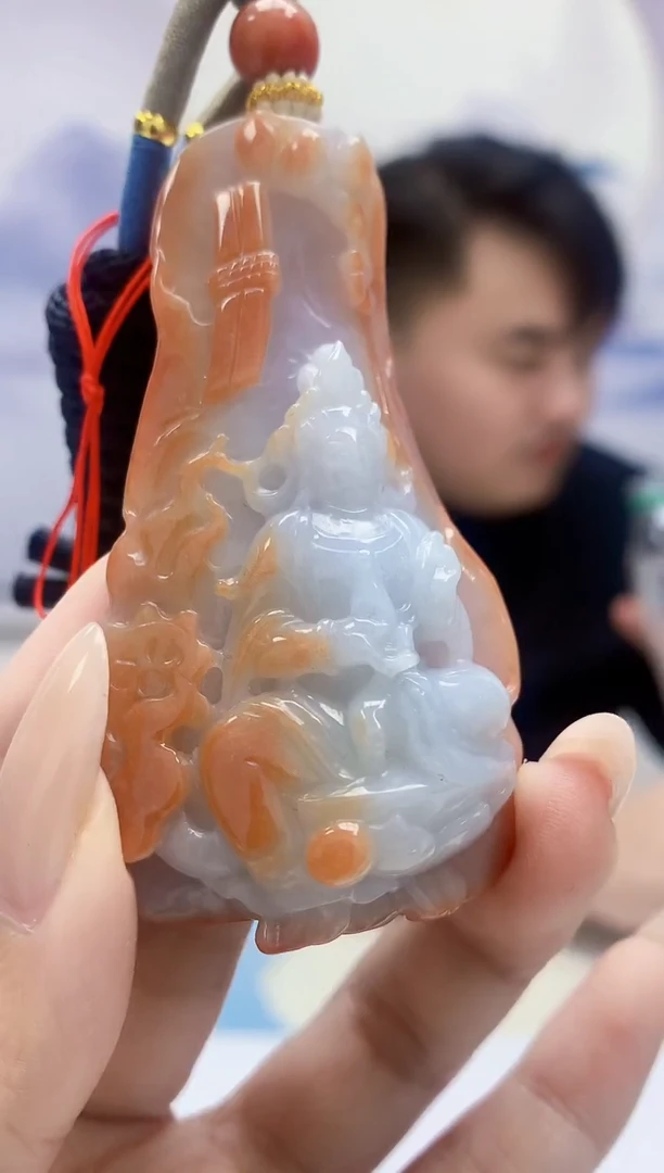 定制翡翠未镶嵌5060xx-毛货挂件270