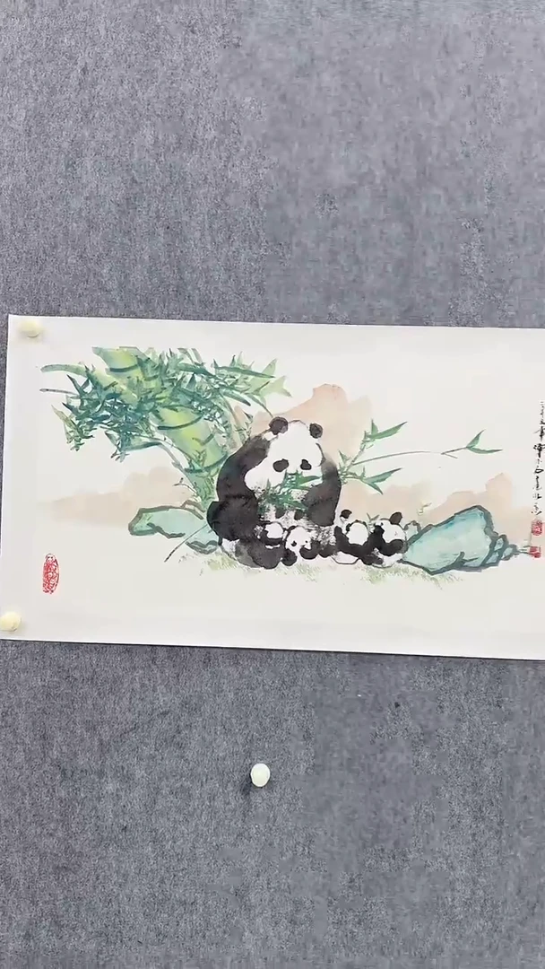 书法陈老师国画作品