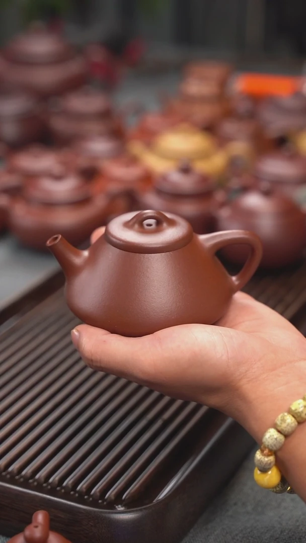茶壶紫砂羊角山子冶清仓