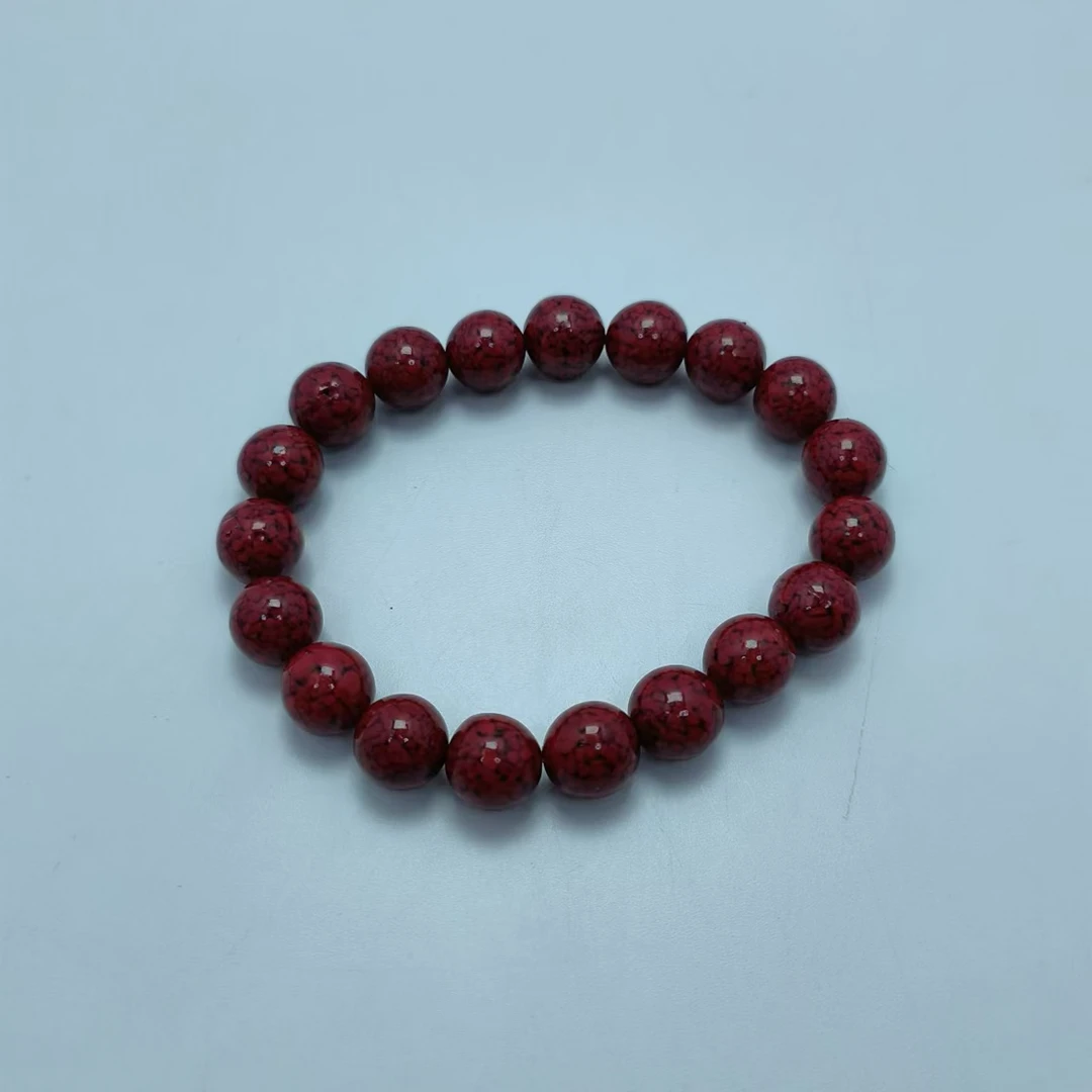 天然辰砂晶体砂10-手串 B6051 多样性发货其一 气质 | 时尚 珠宝