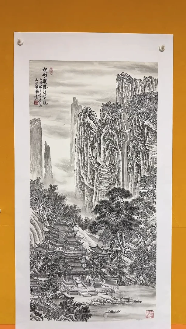 国画雄风堂书画作品
