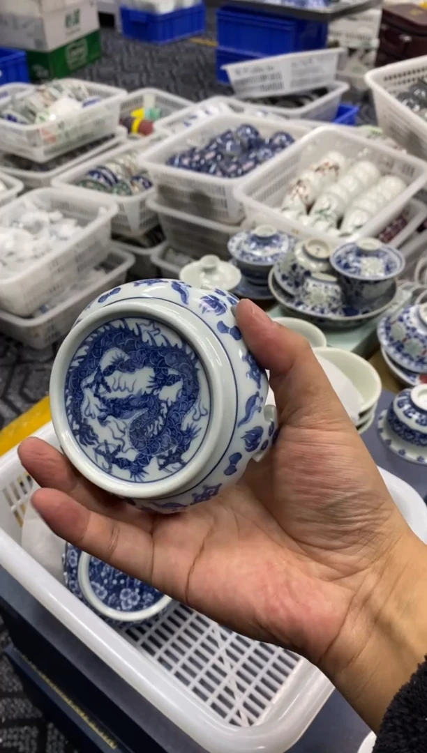 摆件陶景德陶瓷茶具茶承