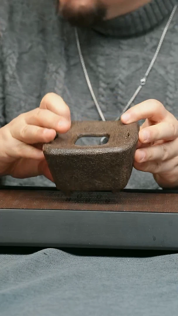 【闪购商品】紫砂茶壶五堂 四方温茶器