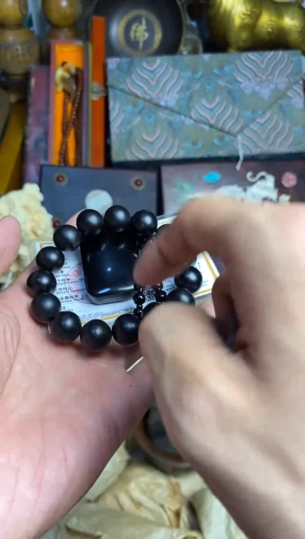 和田玉（墨玉）未镶嵌挂件主播推荐主播推荐