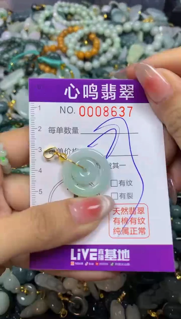 【闪购商品】翡翠颈饰未镶嵌闪购008637