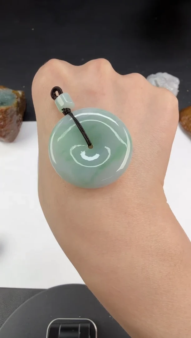 吊坠(不含链)未镶嵌翡翠翡翠饰品--196