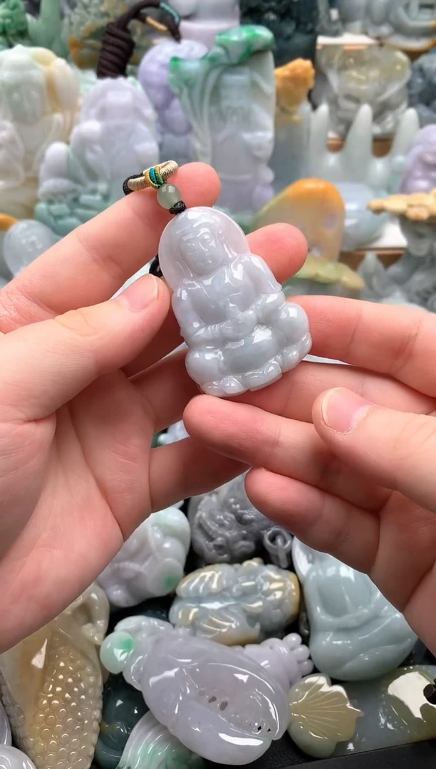 吊坠(不含链)未镶嵌翡翠1