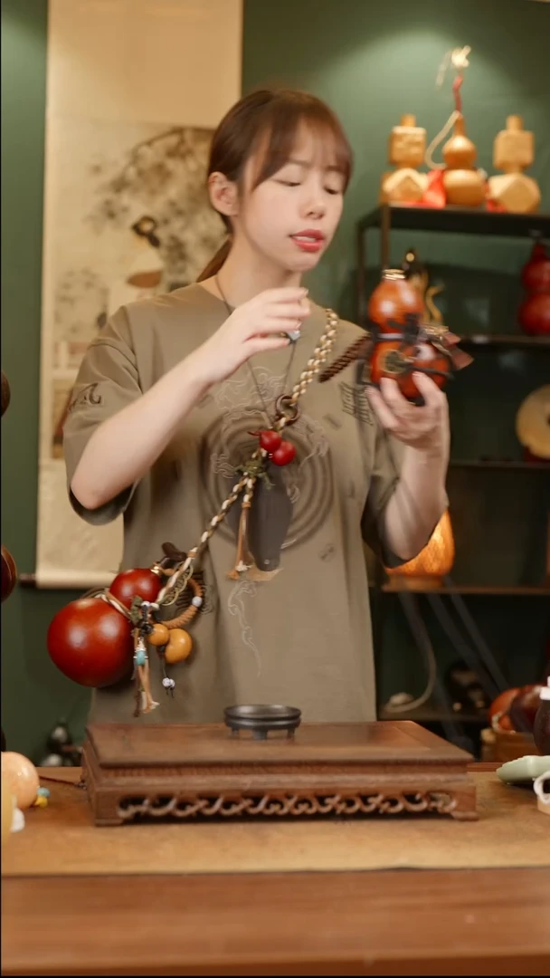 247号精品天然大漆酒葫芦一物一拍~