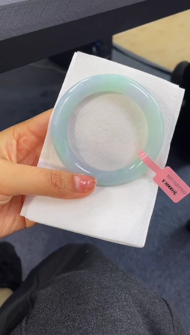 未镶嵌手镯翡翠217-57.5